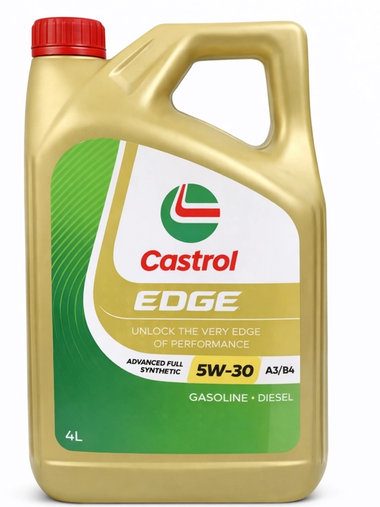 Motor moyi Castrol EDGE 5W-30 A3/B4 4L sintetik, benzin va dizel dvigatellari uchun