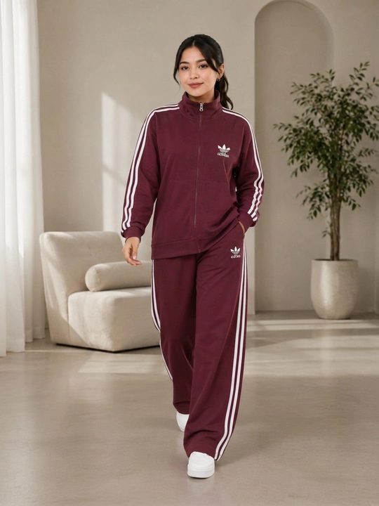 Ayollar sport kostyumi, 2 ip trikotaj, kundalik kostyum, standart 46–50