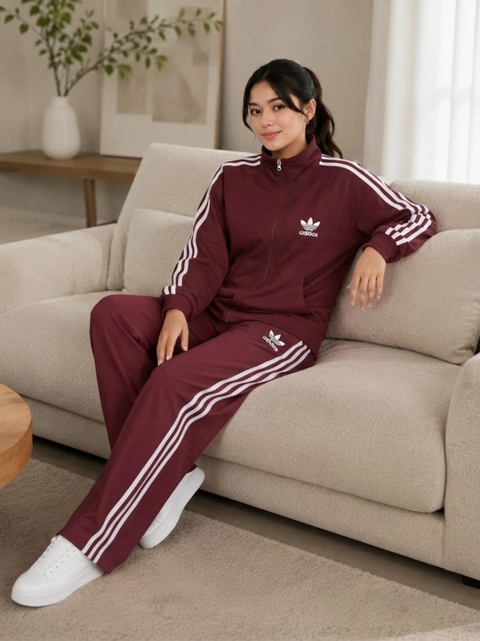 Ayollar sport kostyumi, 2 ip trikotaj, kundalik kostyum, standart 46–50