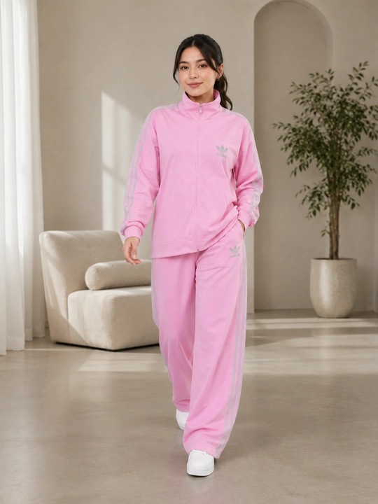Ayollar sport kostyumi, 2 ip trikotaj, kundalik kostyum, standart 46–50