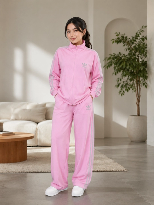 Ayollar sport kostyumi, 2 ip trikotaj, kundalik kostyum, standart 46–50