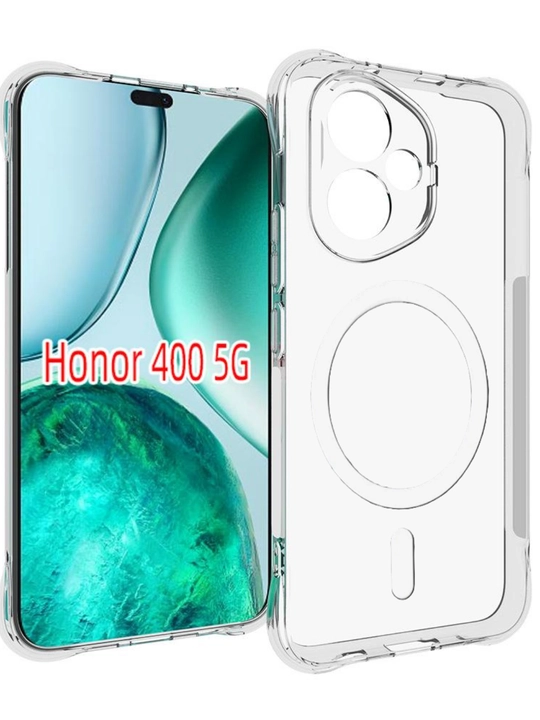 G`ilof MagSafe Honor barcha modellariga Lite, A,B,C,D,X plastik 100% sarg`ayib ketmaydi