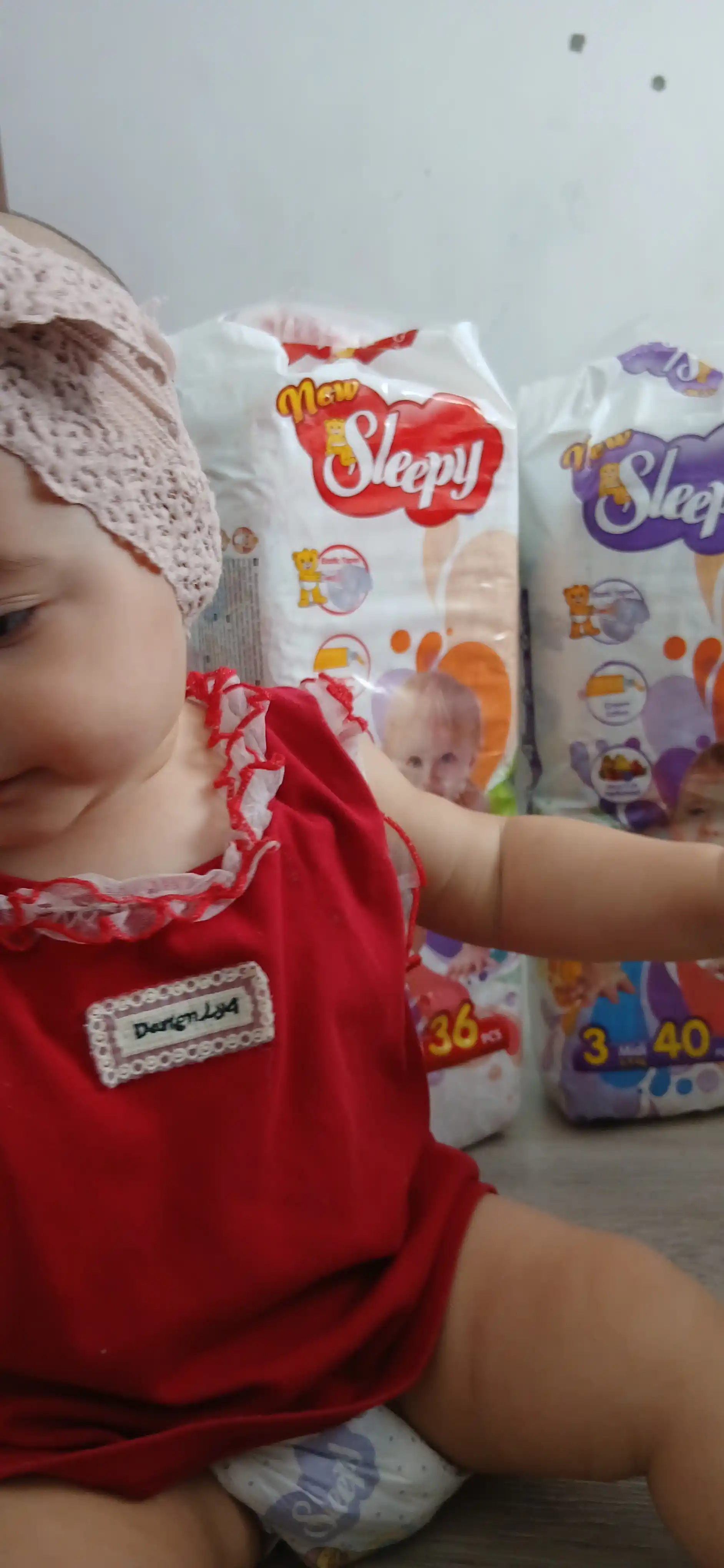 Детские подгузники NEW SLEEPY ECO - №4, 8-18 кг, 36 шт