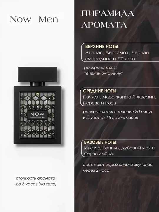 Ayollar va erkaklar uchun Now parfyumlangan suvi, Now Rave Lattafa, 100 ml