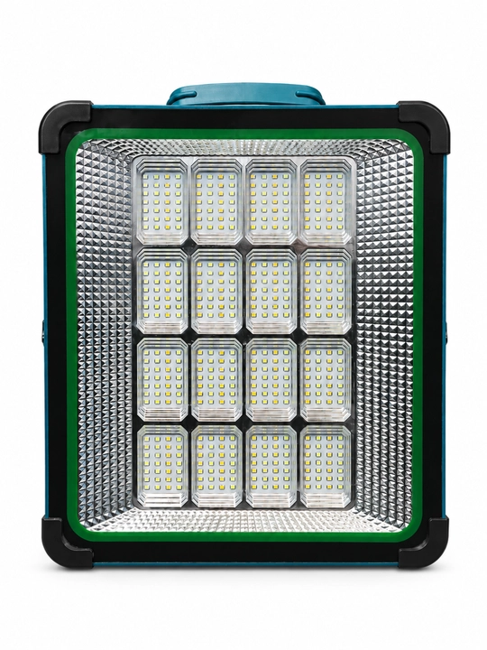 Projektor LED gibrid, tok va quyoshdan quvvatlanadigan 4 modulli IP66 yoritgich - 