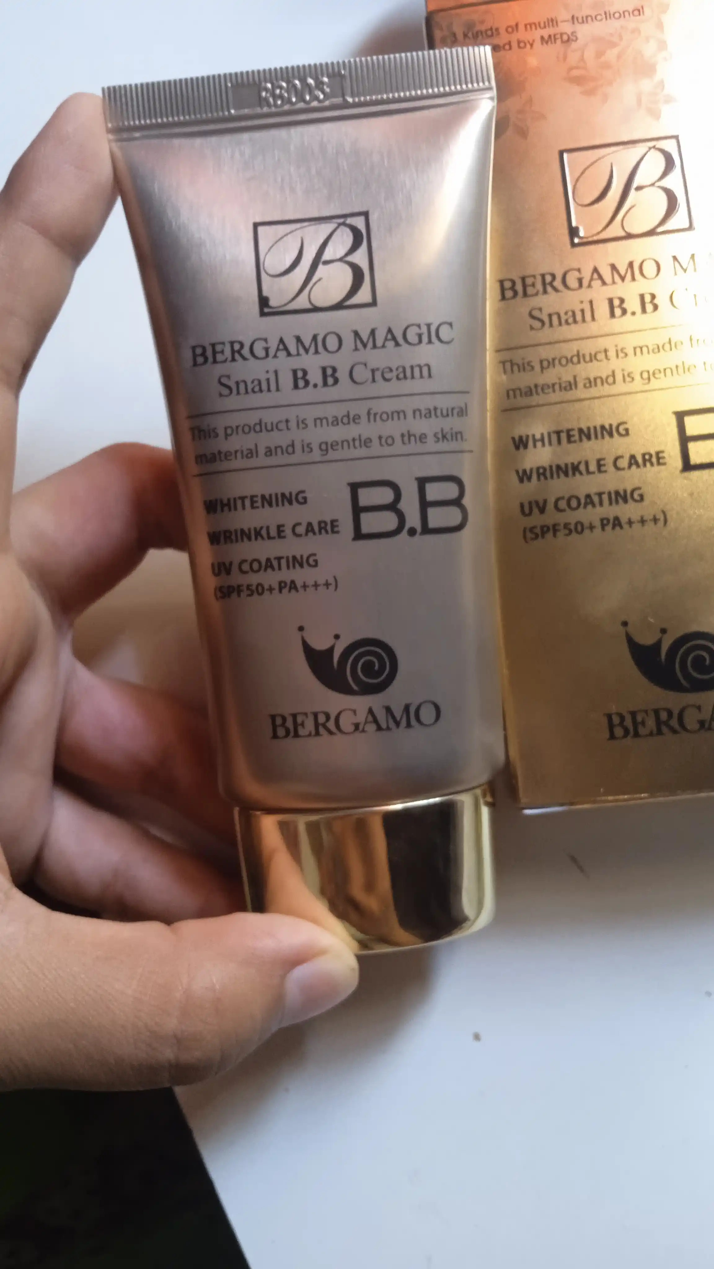 Тональный крем для лица, Bergamo BB, матирующий, увлажняющий, с SPF, 50 мл