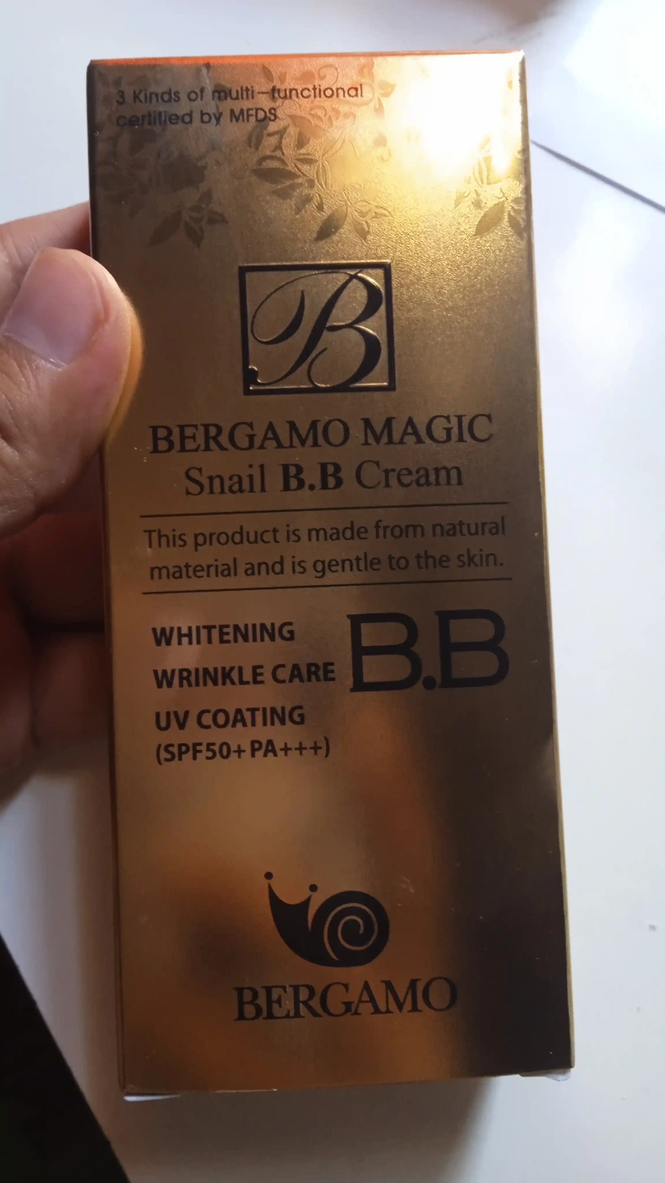 Тональный крем для лица, Bergamo BB, матирующий, увлажняющий, с SPF, 50 мл