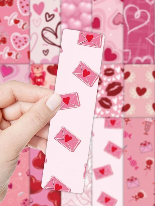 Zakladkalar, bookmark, xatchop, 6 dona to‘plam, turli dizaynlarda, tasodifiy tanlanadi - 