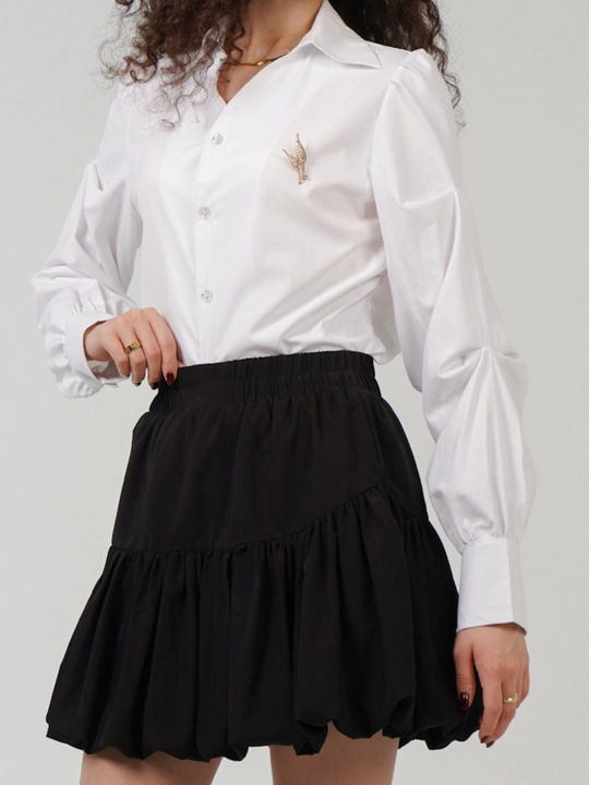 Ayollar ko‘ylagi, klassik, uzun yengli, paxtali, asosiy model