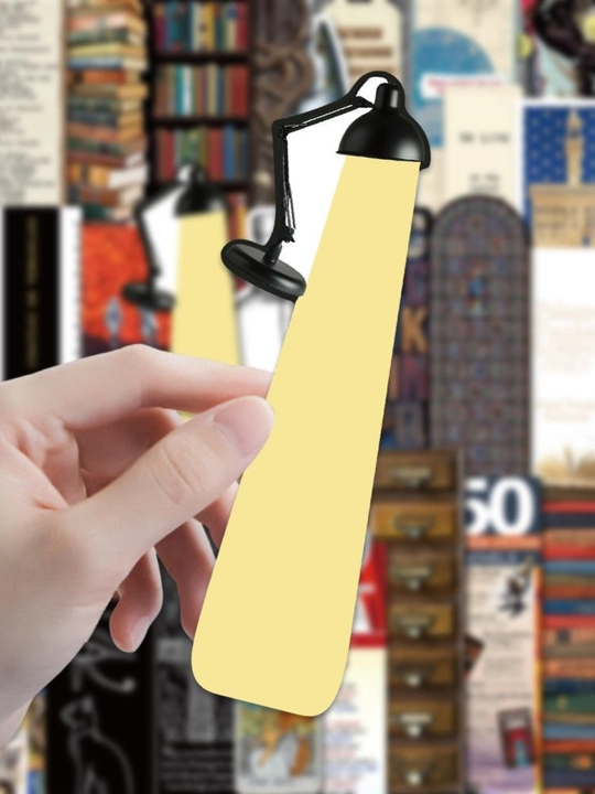 Картонные закладки для книг bookmark набор из 6 штук, разные дизайны, случайный выбор