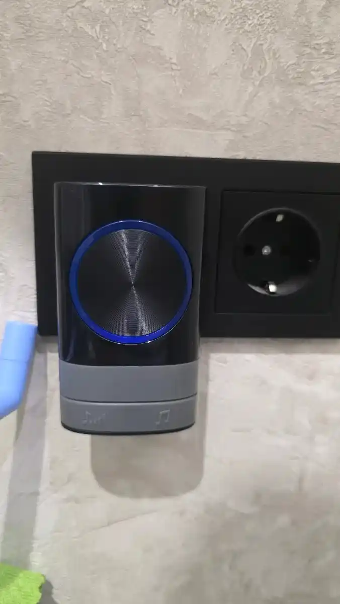 Simsiz eshik jiringlagichi, radio antenna, uy uchun bezak, kabelsiz