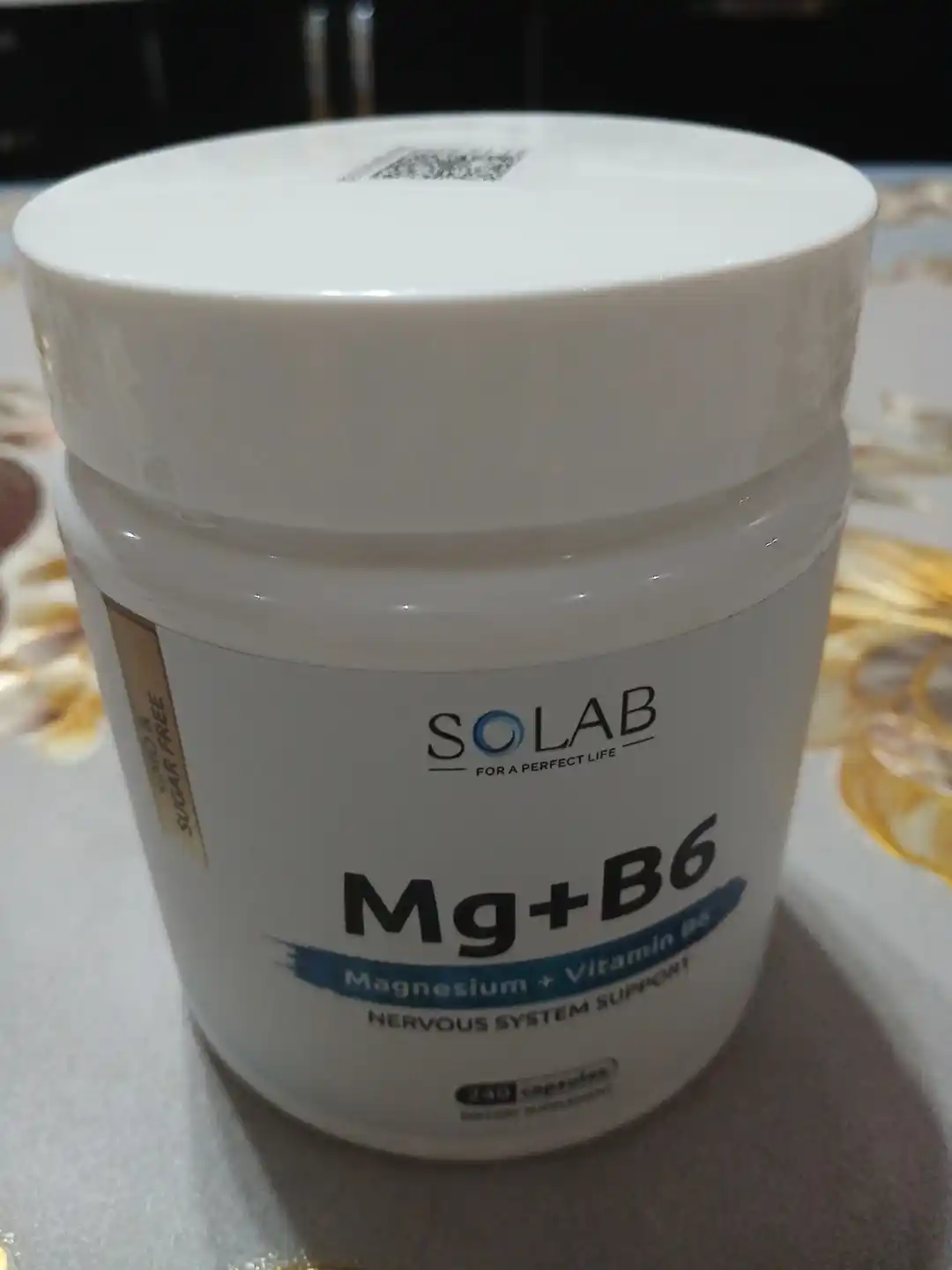 Magniy + B6 vitamini, SOLAB, 240 kapsula