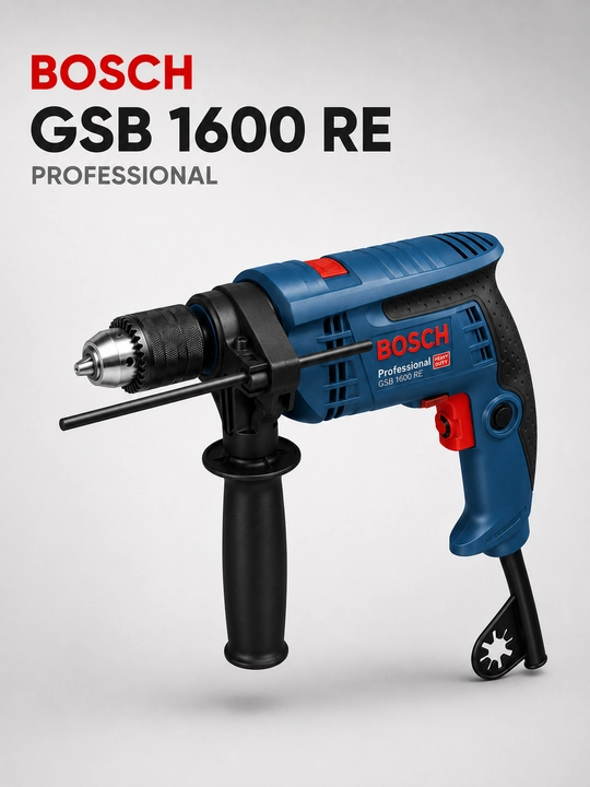 Zarbali drel Bosch GSB 1600 RE Professional - 