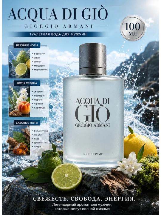 Туалетная вода для мужчин Giorgio Armani Acqua Di Gio - 
