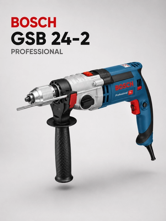 Zarbali drel Bosch GSB 24-2 Professional - 