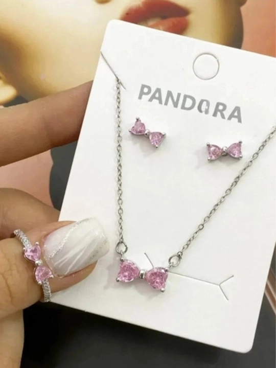 Pandora zargarlik to‘plami – moslashtiriladigan uzuk bilan, sovg‘a qutisida - 