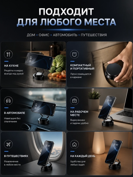 Держатель для телефона, в машину, автомобильный держатель для телефона