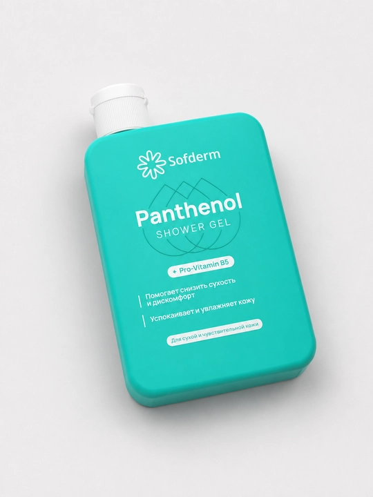 Гель для душа Sofderm Panthenol Pro-Vitamin B5 , для сухой и чувствительной кожи