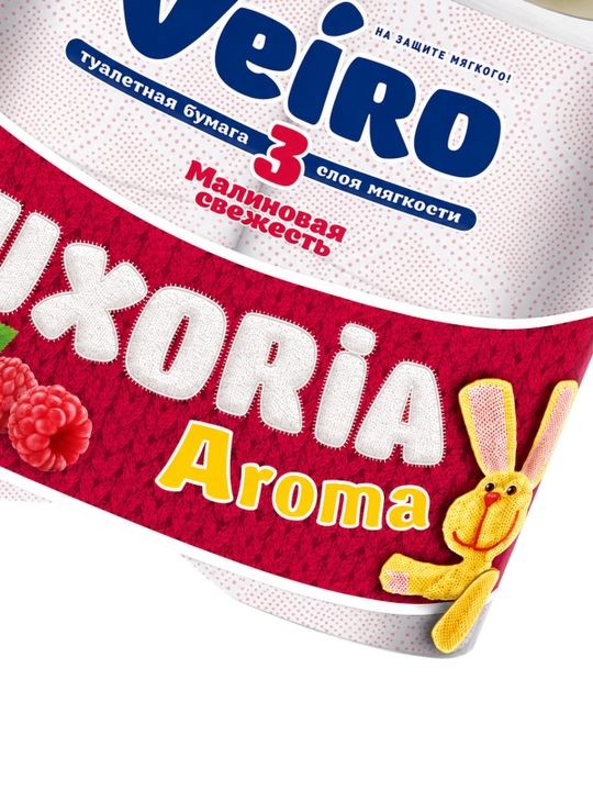 Veiro Luxoria Aroma Туалетная бумага, 3 слоя, 4 рулона