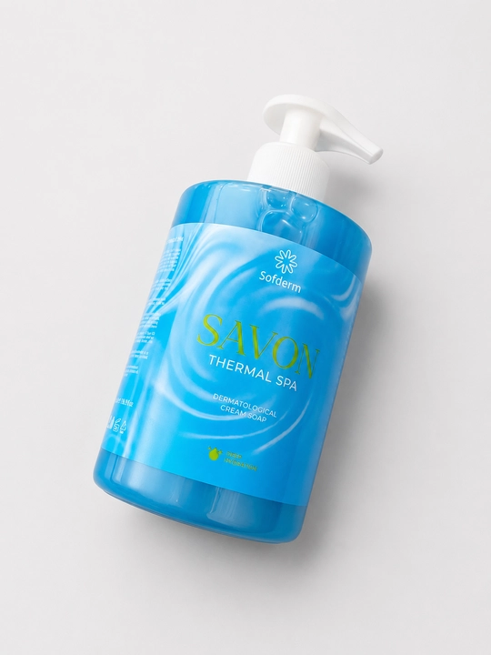Sofderm Savon Thermal Spa Deep Hydration krem-sovuni, dozator bilan