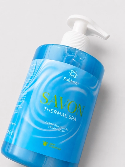 Sofderm Savon Thermal Spa Deep Hydration krem-sovuni, dozator bilan