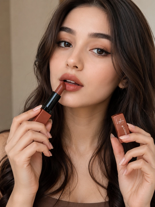 Матовая губная помада LAFFICK Diamond Beauty, стойкая, увлажняющая, 3 оттенка - 