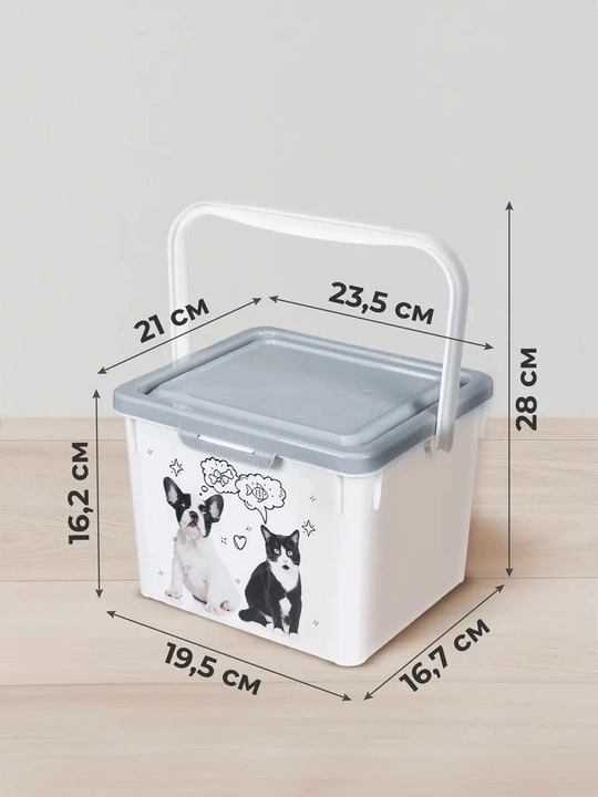 Контейнеры для корма и лакомств для питомцев, от Lucky Pet