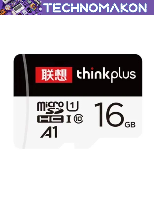 Карта памяти Lenovo Thinkplus, 16 / 32 / 64 / 128 / 256 GB, 100 Mb/s, Micro SD