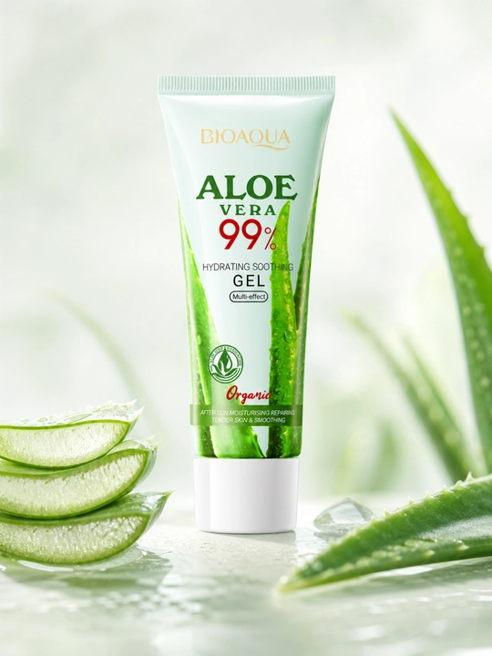 BIORAOUA гель алоэ увлажняющий и успокаивающий , 50 г