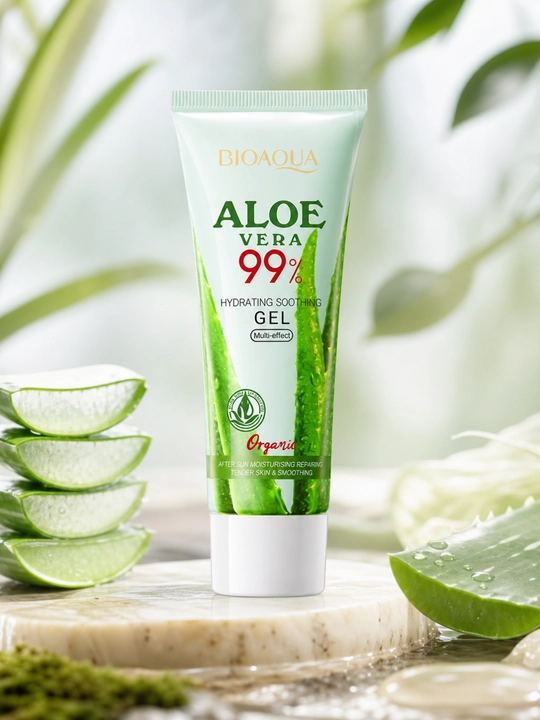 BIORAOUA гель алоэ увлажняющий и успокаивающий , 50 г