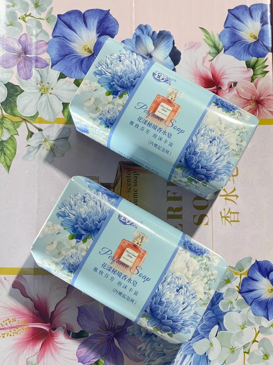 Perfume Soap xushbo‘y pardoz-andoz sovuni,qo‘l, yuz va tana uchun, 2 ta xushbo‘y hidga ega