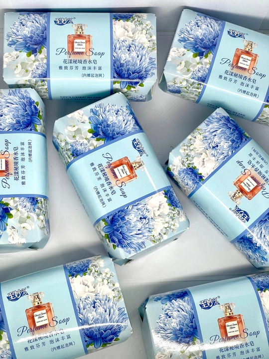 Perfume Soap xushbo‘y pardoz-andoz sovuni,qo‘l, yuz va tana uchun, 2 ta xushbo‘y hidga ega