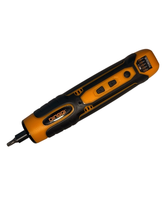 DINGQI JE01828 3.6V akkumulyatorli otvyortka, 300 ayl/min,28 ta bit to‘plami, USB Type-C