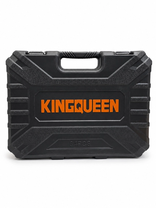 Набор инструментов KINGQUEEN 94 предмета, Cr-V сталь, 1/4 и 1/2 дюйма