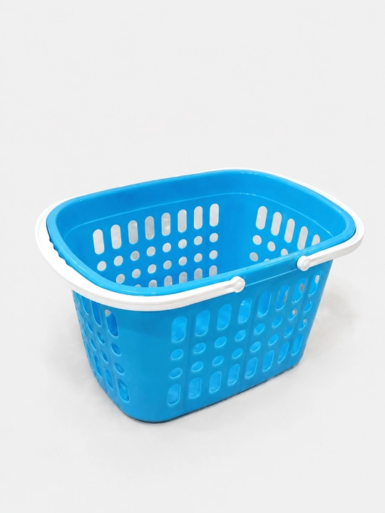 Universal plastik savat, buyumlar uchun tutqichli saqlash savati