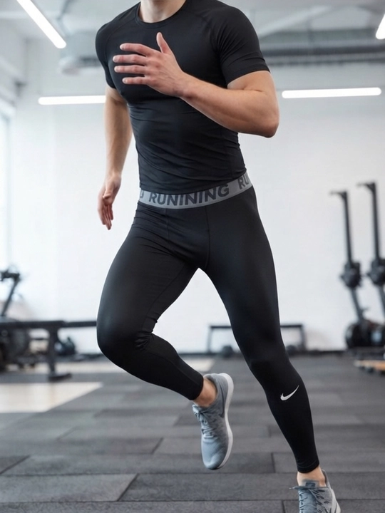 Спортивные леггинсы, леггинсы для фитнеса, мужские леггинсы - 