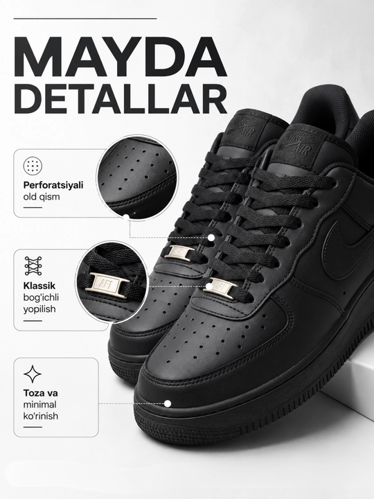 NIKE bahor va yoz uchun erkaklar  krossovkalari, o'lcham 40-44