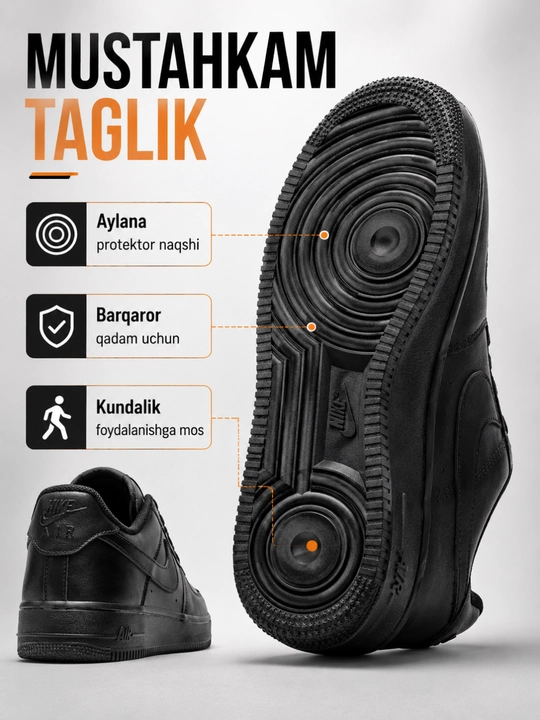 NIKE bahor va yoz uchun erkaklar  krossovkalari, o'lcham 40-44