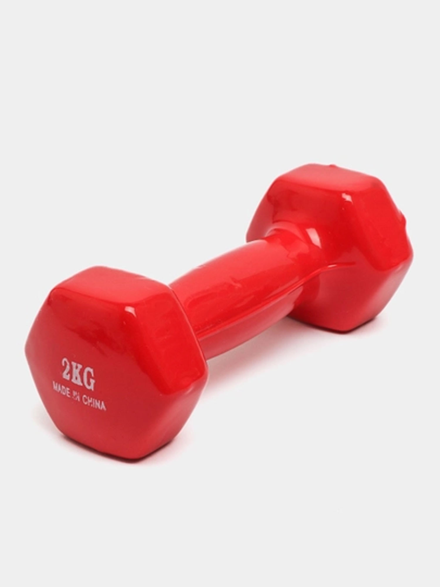 Ganteli, vinilli, 1- 1,5- 2-kg, turli ranglarda, fitnes - 
