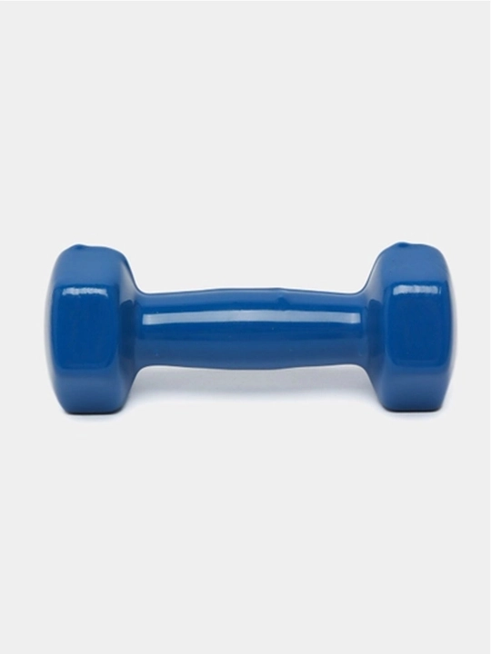 Ganteli, vinilli, 1- 1,5- 2-kg, turli ranglarda, fitnes