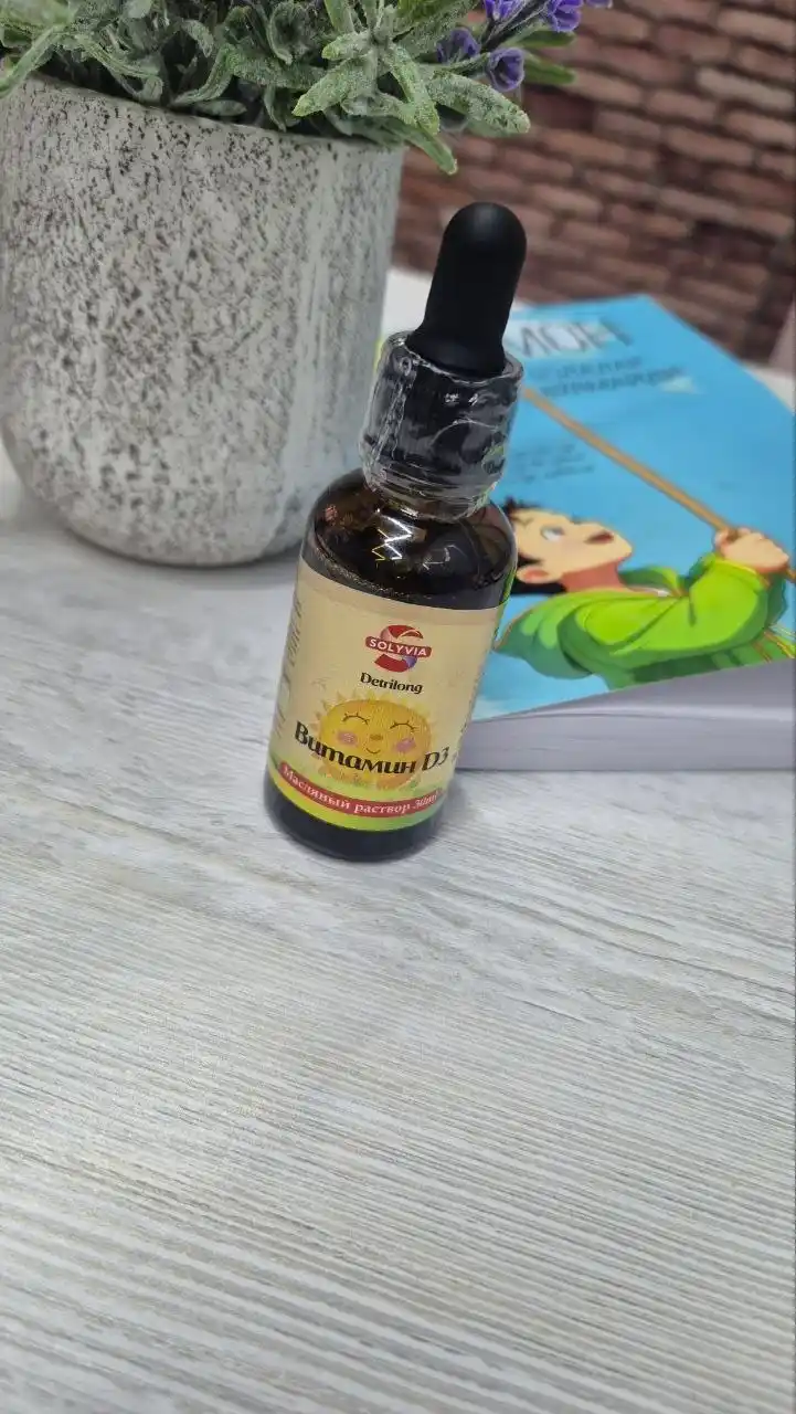 BADEX LIFE - Vitamin D3 tomchi 30 ml (2000 IU), suyaklar va immunitet uchun yog‘li eritma