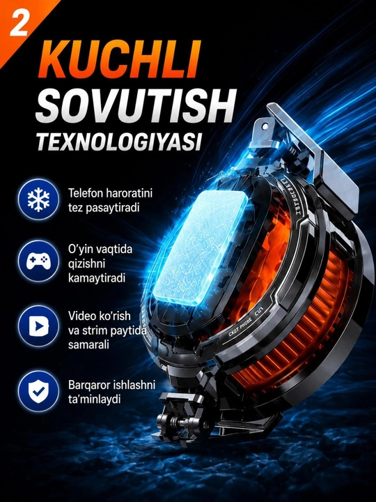 MEMO CX07 кулер для телефона, охладитель смартфона Android и iPhone
