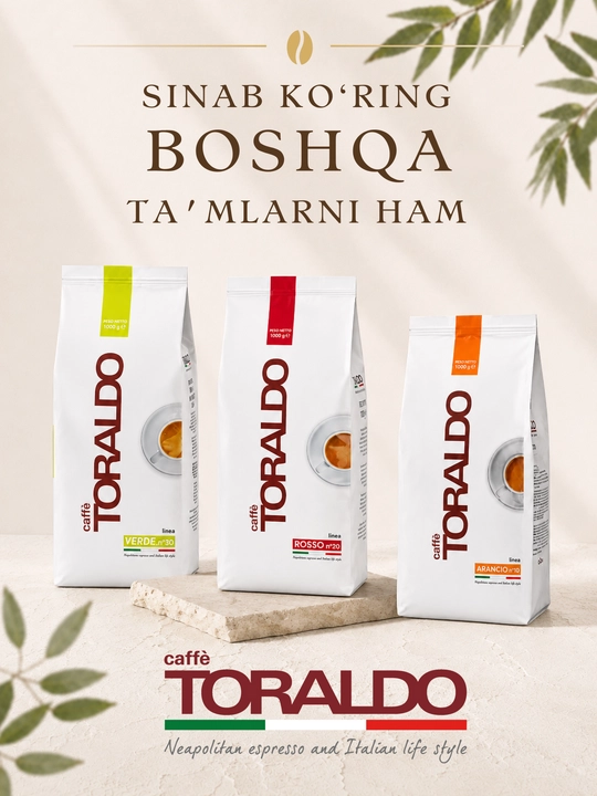 Toraldo Miscela Bluette donali kofe 60% arabika 1 kg