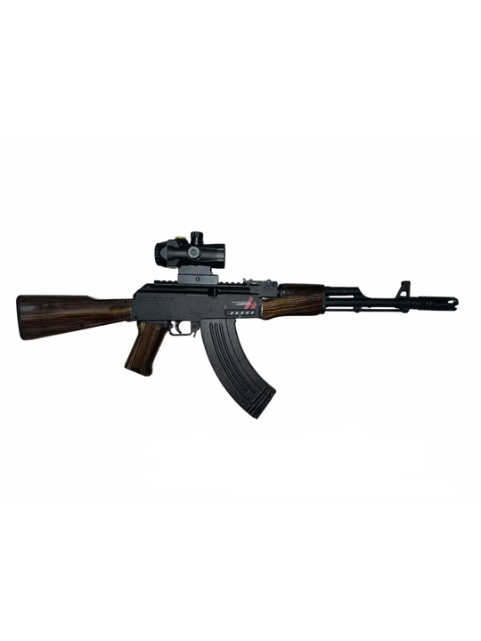Orbiz o‘yinchoq avtomati, AK-47 uslubida, USB quvvatlagich bilan - 