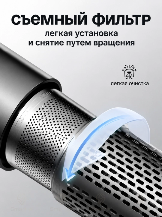 Фен REMAX HD06, 1600 Вт, ионизация, 2 скорости и 4 температурных режима