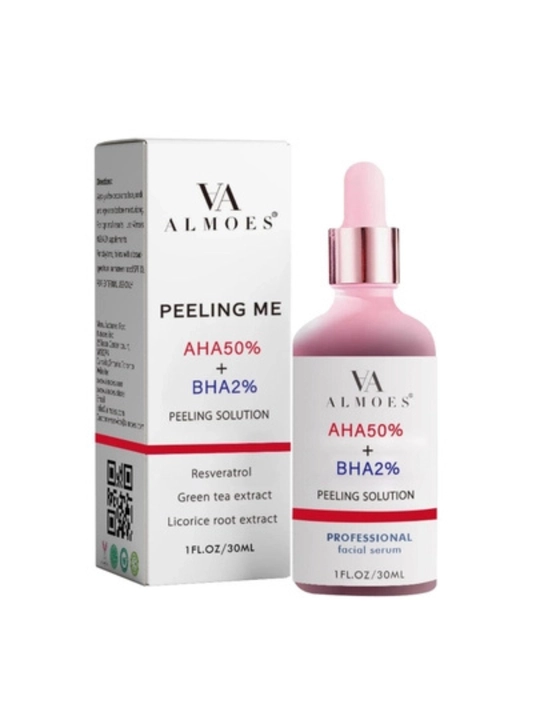 AHA 50% + BHA 2% пилинг-серум для лица ALMOES, 30 мл - 