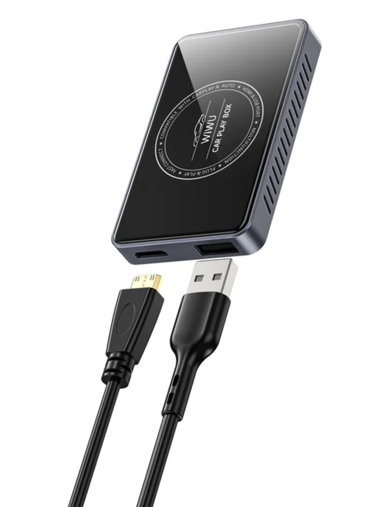 WIWU WI-CP004 CarPlay AI Box Android Auto HDMI 4K Wireless Adapter - 
