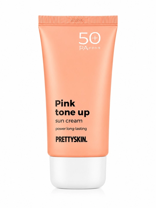 Quyoshdan himoyalovchi SPF 50+ krem PRETTYSKIN No-Sebum Tone Up, 70 ml