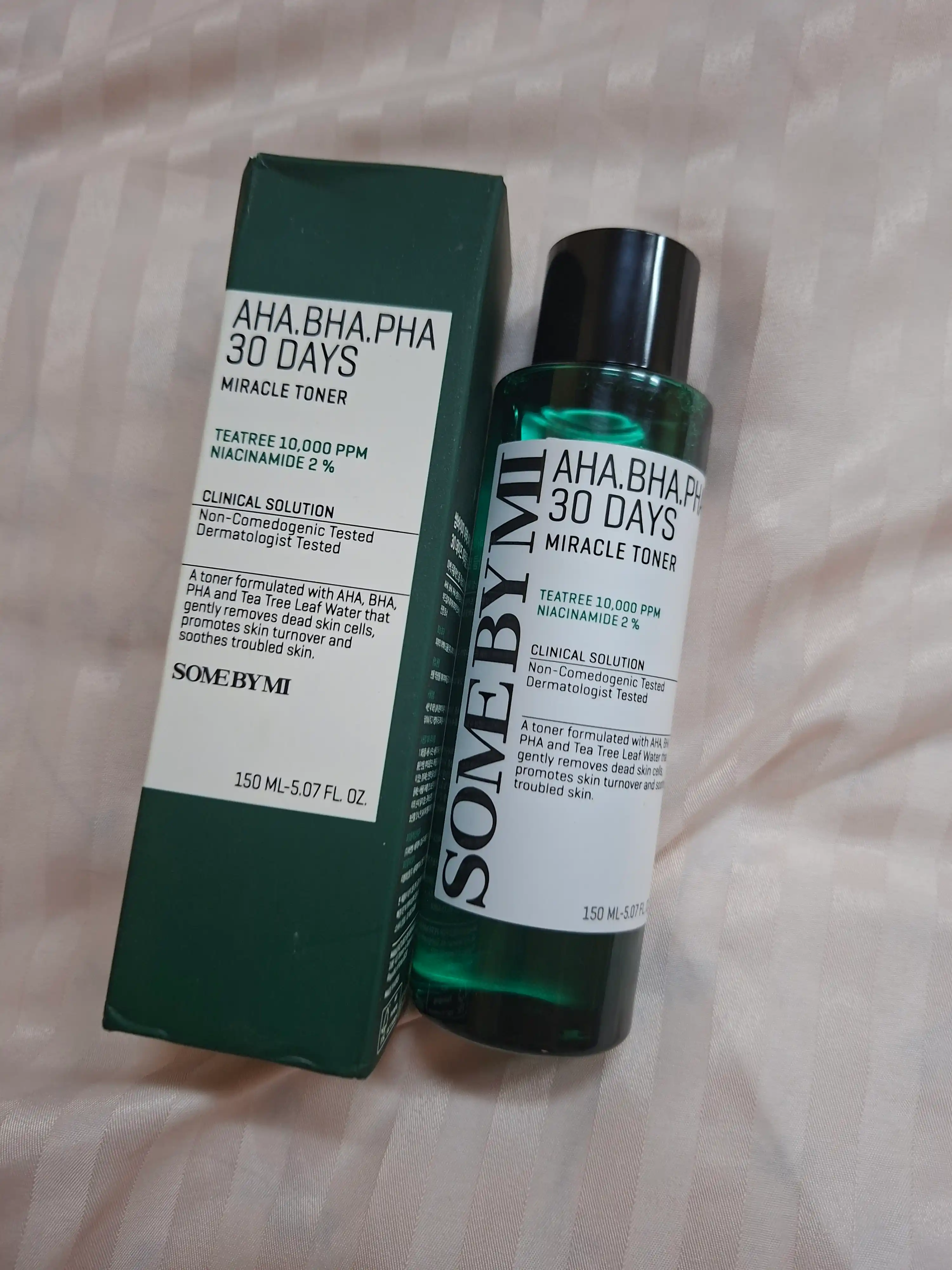 Тонер средство для проблемной кожи AHA BHA PHA, 30 Days Miracle Toner, ниацинамид, 150 мл
