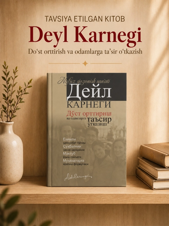 Do‘st orttirish va odamlarga ta’sir o‘tkazish — Deyl Karnegi - 